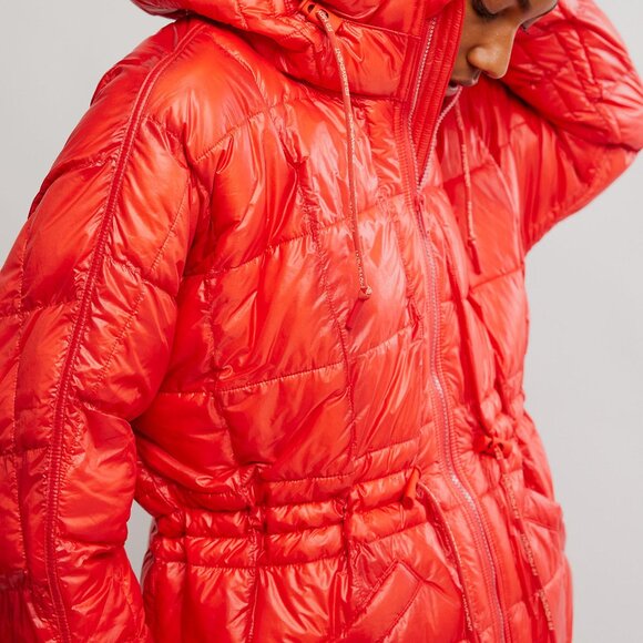 🆕 FP MOVEMENT Patricia Packable Poncho Puffer / Cayenne - Picture 5 of 11